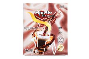 Кава Тірамісу мелена смажена 10г в дріпах Мінеллі