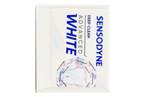 Паста зубна з фтором Глибоке очищення Вдосконалене вибілювання Sensodyne 75мл