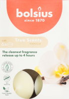 Н-р Bolsius Свічки Ваніль аромат чайні 6шт