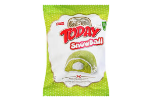 Тістечко з фісташковою начинкою та кремовим смаком Snowball Today м/у 40г
