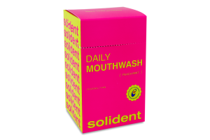 Набор ополаскивателей для ротовой полости Персик-мята Solident 20х10мл
