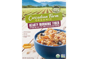 Cascadian Farm Organic Hearty Morning Fiber Cereal