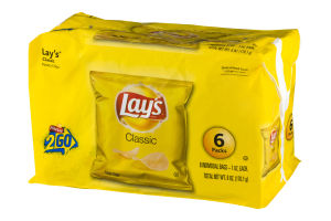 Lay's Classic Potato Chips - 6 PK