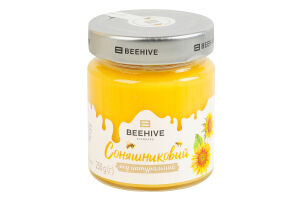 Мед натуральный Подсолнечный Beehive с/б 250г