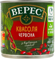 Фасоль красная стерилизованная Нежная Верес ж/б 400г