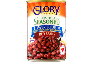 Glory Foods Sensibly Seasoned Red Beans Lower Sodium