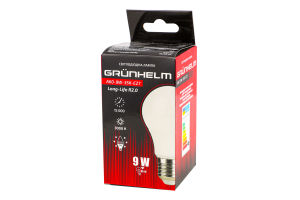 Лампа Long-Life LED A60 9W 35K E27Grunhelm