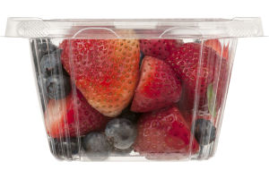 Ahold Fresh Fruit Small Strawberry and Blueberry Cup