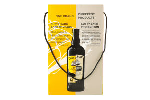 Набір Віскі 40% 0,7л+2склянки Cutty Sark