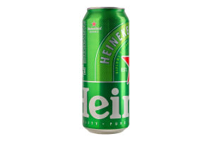 Пиво 500мл 5% светлое фильтрованное пастеризованное Original Heineken ж/б