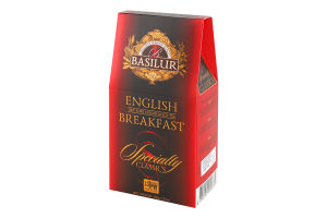 Чай черный English Breakfast Specially Classics Basilur к/у 100г