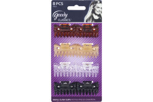 Goody Classics Small Claw Clip - 8 CT