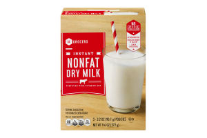 SE Grocers Instant Nonfat Dry Milk Pouches - 3 CT
