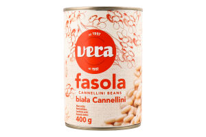 Квасоля біла в розсолі Cannellini Vera з/б 400г