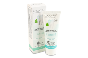Біо-паста зубна відбілююча Logodent Naturkosmetik 75мл
