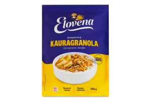 Гранола овсяная с бананом Elovena д/п 350г