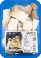 Грибы свежие Эринги Baby Esthetic foods лоток 400г