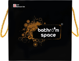 Набір для ванної кімнати 4 предмети №1440834 Bathroom space 1шт