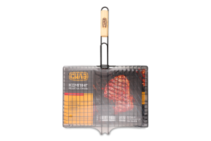 Решітка-гриль плоска з антипригарним покриттям 58*40*30см Сила