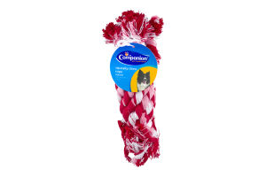 Companion Squeaky Chew Rope Dog Toy