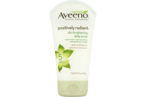 Aveeno Active Naturals Positively Radiant Daily Scrub