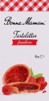 Печиво Bonne Maman тарталетки з малиновою начинкою
