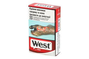 Сигарети з фільтром West Red 20шт