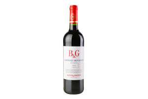 Вино 0.75л Cabernet Sauvignon B&G 2012