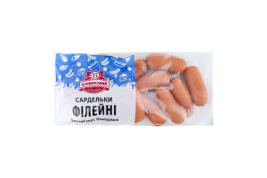 Сардельки Бащинский Филейные 1с газ/уп