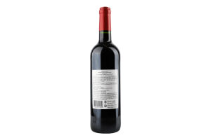 Вино 0.75л 13% красное сухое Rouge Bordeaux Perade бут
