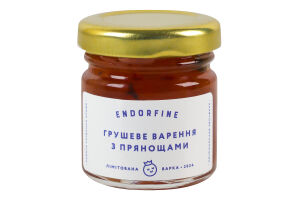 Варення грушеве з прянощами Endorfine с/б 44г