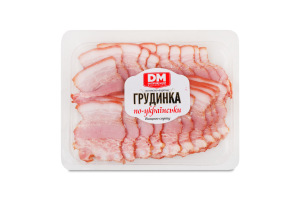 Грудинка нарізка Домашня Дніпровський м'ясокомбінат в/к в/с кг