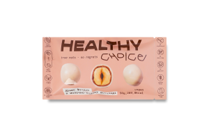 Драже фундук в молочно-белом шоколаде Healthy Choice м/у 50г
