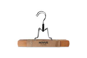 Набор вешалок для брюк деревянных 25см №803301A Novus Home 2шт
