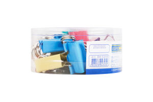 Биндеры цветные 19мм №BM.5355 Buromax 12шт