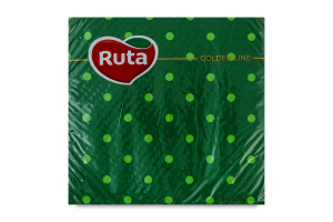 Серветки паперові з друком 2-х шарові 33х33см Флора Ruta 20шт