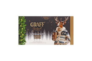 Чай черный байховый с корицей и яблоком Зимняя история Graff к/у 20х1.8г