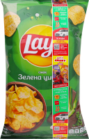 Чипси картопляні Зелена цибуля Lay's м/у 120г