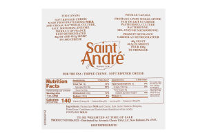 Сыр 75% мягкий Saint Andre кг