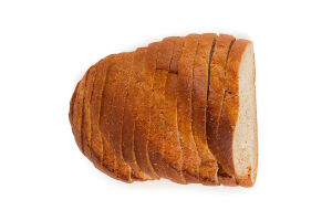 Батон половинка в нарезке Цельнозерновой Рома м/у 0.225кг