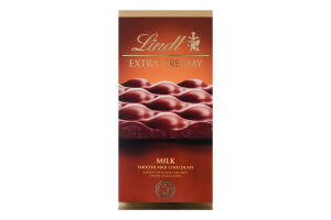 Шоколад молочний Extra creamy Lindt к/у 80г