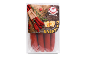 Колбаски Баварские с сыром Фарро 1с п/к кг