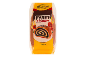 Булочка Рулет с маком Pekari Bakery м/у 150г