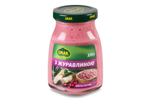 Хрін Smak з журавлиною