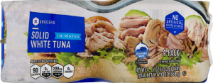 SE Grocers Solid White Tuna In Water - 4 PK