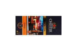 Чай чорний цейлонський байховий дрібний Gold Prince of Chester в/с к/у 25х2г