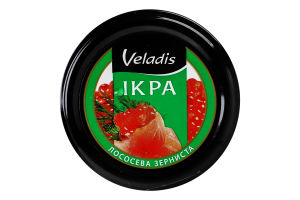 Икра лососевая зернистая Veladis с/б 95г