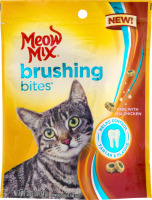 Meow Mix Brushing Bites Real Chicken