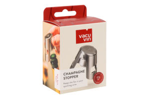Пробка вакуумная для шампанского №237435 Silver Vacu Vin 1шт