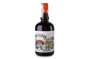 Напиток алкогольный 0.7л 35% на основе рома Spiced Black Mad Kaper бут